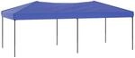vidaXL Partyzelt Faltbar Blau 3x6 m