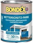 Bondex Wetterschutz-Farbe RAL 5009 Azurblau 750 ml