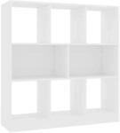 vidaXL B&uuml;cherregal Wei&szlig; 97,5x29,5x100 cm Holzwerkstoff 800171