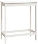 vidaXL Bartisch Wei&szlig; 100x50x110 cm Massivholz Kiefer 833266