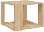 vidaXL Couchtisch Sonoma-Eiche 40x40x30 cm Holzwerkstoff
