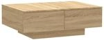 vidaXL Couchtisch Sonoma-Eiche 90x60x31 cm Holzwerkstoff