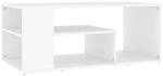 vidaXL Couchtisch Wei&szlig; 100x50x40 cm Holzwerkstoff 806921