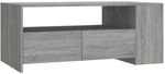 vidaXL Couchtisch Grau Sonoma 102x55x42 cm Holzwerkstoff Modell 3