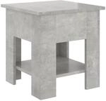vidaXL Couchtisch Betongrau 40x40x42 cm Holzwerkstoff