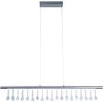 N&auml;ve LED-Pendelleuchte Nobilis Satin-Nickel ca. 100 cm