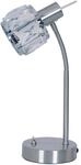 N&auml;ve LED-Tischleuchte Josefa Metall blank