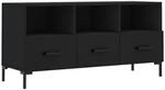vidaXL TV-Schrank Schwarz 102x36x50 cm Holzwerkstoff Modell 6