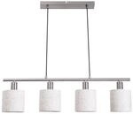 N&auml;ve Pendelleuchte Maron Natur 140 cm x 71,5 cm x 12 cm 4er-Set