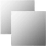 vidaXL Wandspiegel 2 Stk 50x50 cm Quadratisch Glas 3051622