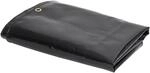 vidaXL Abdeckplane 650 g/m&sup2; 3x4 m Schwarz 151351