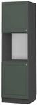 Vicco Herdumbauschrank Fame-Line Gr&uuml;n-Gold Landhaus/Anthrazit 60 cm Offen