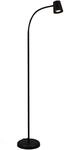 Brilo Stehleuchte Skriva Schwenkbar Fu&szlig;taster Schwarz 21 cm x 127,5 cm