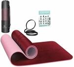 KESSER Gymnastikmatte TPE Rutschfest Gr&ouml;&szlig;e 183 x 61 cm Farbe Bordeaux