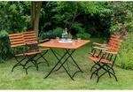 Merxx Schlossgarten Set 5-tlg. Gartentisch 120 x 80 cm