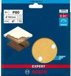 Bosch Expert Schleifblatt C470 &Oslash; 150 mm K80 5 St&uuml;ck