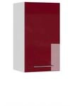 Vicco H&auml;ngeschrank Fame-Line H&auml;ngender K&uuml;chenschrank Bordeaux Hochglanz/Wei&szlig; 40