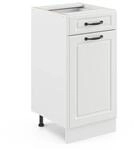 Vicco K&uuml;chenunterschrank R-Line Wei&szlig; Landhaus/Wei&szlig; 40 cm ohne Arbeitsplatte