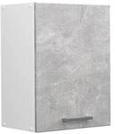 Vicco H&auml;ngeschrank R-Line H&auml;ngender K&uuml;chenschrank Beton/Wei&szlig; 45 cm