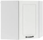Vicco Eckh&auml;ngeschrank R-Line K&uuml;chen-Eckschrank Wei&szlig; Landhaus/Wei&szlig; 57 cm