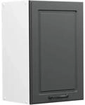 Vicco H&auml;ngeschrank R-Line H&auml;ngender K&uuml;chenschrank Anthrazit Landhaus/Wei&szlig; 40 cm