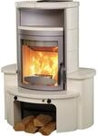 Hark Avenso GT ECOplus Kaminofen Ofenkacheln Cremewei&szlig; 6 kW mit Automatik
