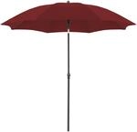 Doppler Balkonschirm Active Green Edition &Oslash; 208 cm Bordeaux mit Hand&ouml;ffner