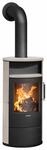 Justus Island 5 2.0 Kaminofen Keramik Schwarz-Freddo 5 kW