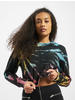 Urban Classics Ladies Tie Dye Cropped Crewneck