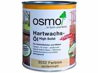 Osmo 10300023, Osmo Hartwachs-Öl Original Farblos Seidenmatt 0,375 l - 10300023