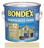 Bondex 329877, Bondex Dauerschutz-Holzfarbe Cremeweiß / Champagner 2,50 l - 329877