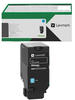 Lexmark 81C2XC0, Lexmark 81C2XC0 Toner-Kit cyan extra High-Capacity return program,