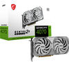 GeForce RTX 4070 VENTUS 2X OC WHITE, Grafikkarte - DLSS 3, 3x DisplayPort, 1x HDMI