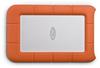 Rugged Mini 1 TB, Externe Festplatte - silber/orange, Micro-USB-B 3.2 Gen 1 (5