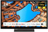 24WK3C63DAW, LED-Fernseher - 60 cm (24 Zoll), schwarz, WXGA, Smart TV, Triple Tuner