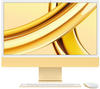 Apple Z19F, iMac 59,62 cm (24 ") M3 2023 CTO, MAC-System gelb/hellgelb, macOS,