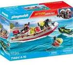 71464 City Action Feuerwehrboot mit Aqua Scooter, Konstruktionsspielzeug