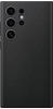 Hochuen Vegan Leather Case, Handyhülle - schwarz, Samsung Galaxy S24 Ultra