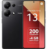 Redmi Note 13 Pro 256GB, Handy - Midnight Black, Android 13, LTE, 8 GB LPDDR4X