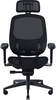 Fujin Pro, Mesh-Gaming-Stuhl - schwarz, inkl. 3-D Kopfstütze