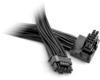 12VHPWR PCI-E 90° Kabel - schwarz, 70cm