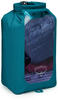 Ultralight Drysack 20 mit Sichtfenster, Packsack - blau