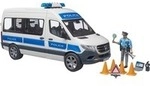 MB Sprinter Polizei Einsatzfahrzeug mit Light & Sound Modul, Modellfahrzeug