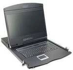 19" KVM Konsole 19"TFT 1Port, KVM-Switch
