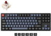 Keychron K8P-J3P-DE, Keychron K8 Pro, Gaming-Tastatur schwarz/blau, DE-Layout,