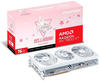 Radeon RX 7800 XT Hellhound Sakura White 16GB OC, Grafikkarte - weiß, RDNA 3,...