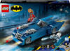 76274 DC Super Heroes Batman im Batmobil vs. Harley Quinn und Mr. Freeze,