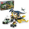 76966 Jurassic World Dinosaurier-Missionen: Allosaurus-Transporter,
