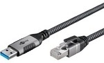 Ethernet-Kabel USB-A 3.2 Gen1 Stecker > RJ-45 Stecker, LAN-Adapter