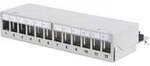 Modulares Desktop Patchpanel, 12-Port, geschirmt